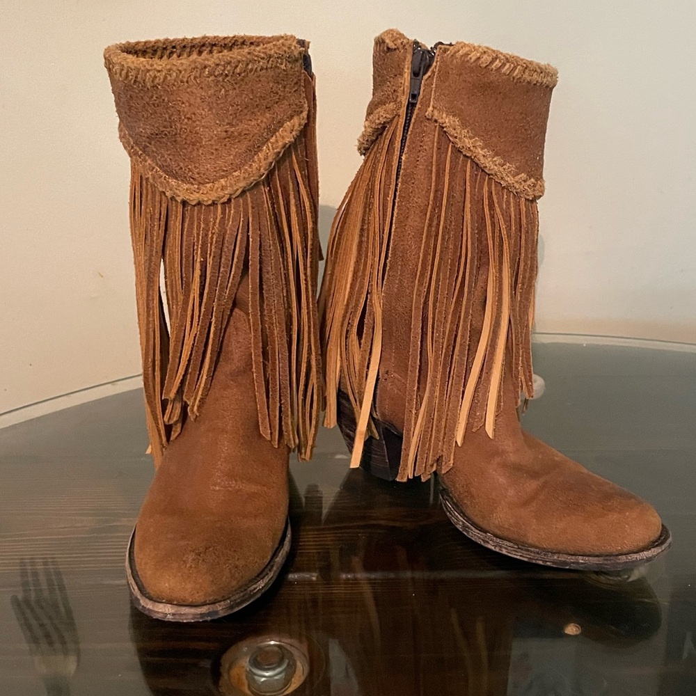 Old Gringo Fringe Cowboy Boots